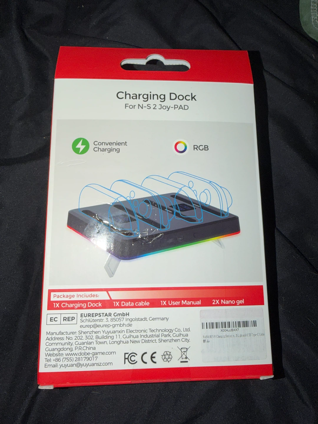 DOBE Charging Dock for N-S 2 Joy-PAD - photo 2