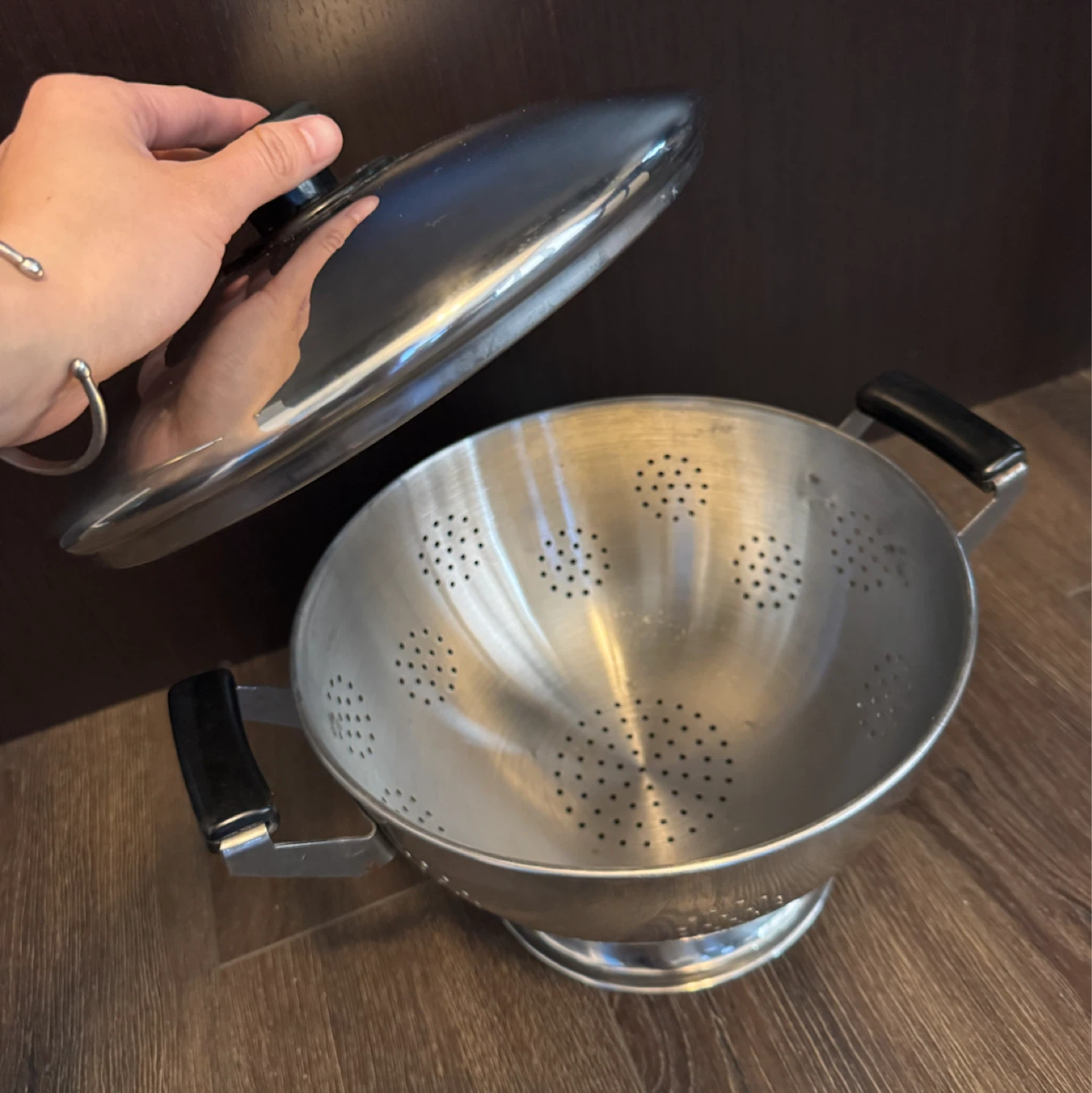 [BRAND NEW!] Stainless Steel Colander 24cm - photo 2