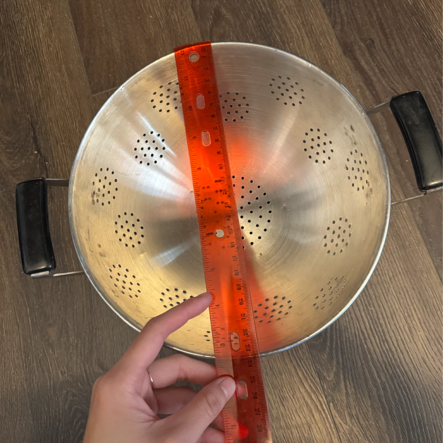 [BRAND NEW!] Stainless Steel Colander 24cm - photo 3