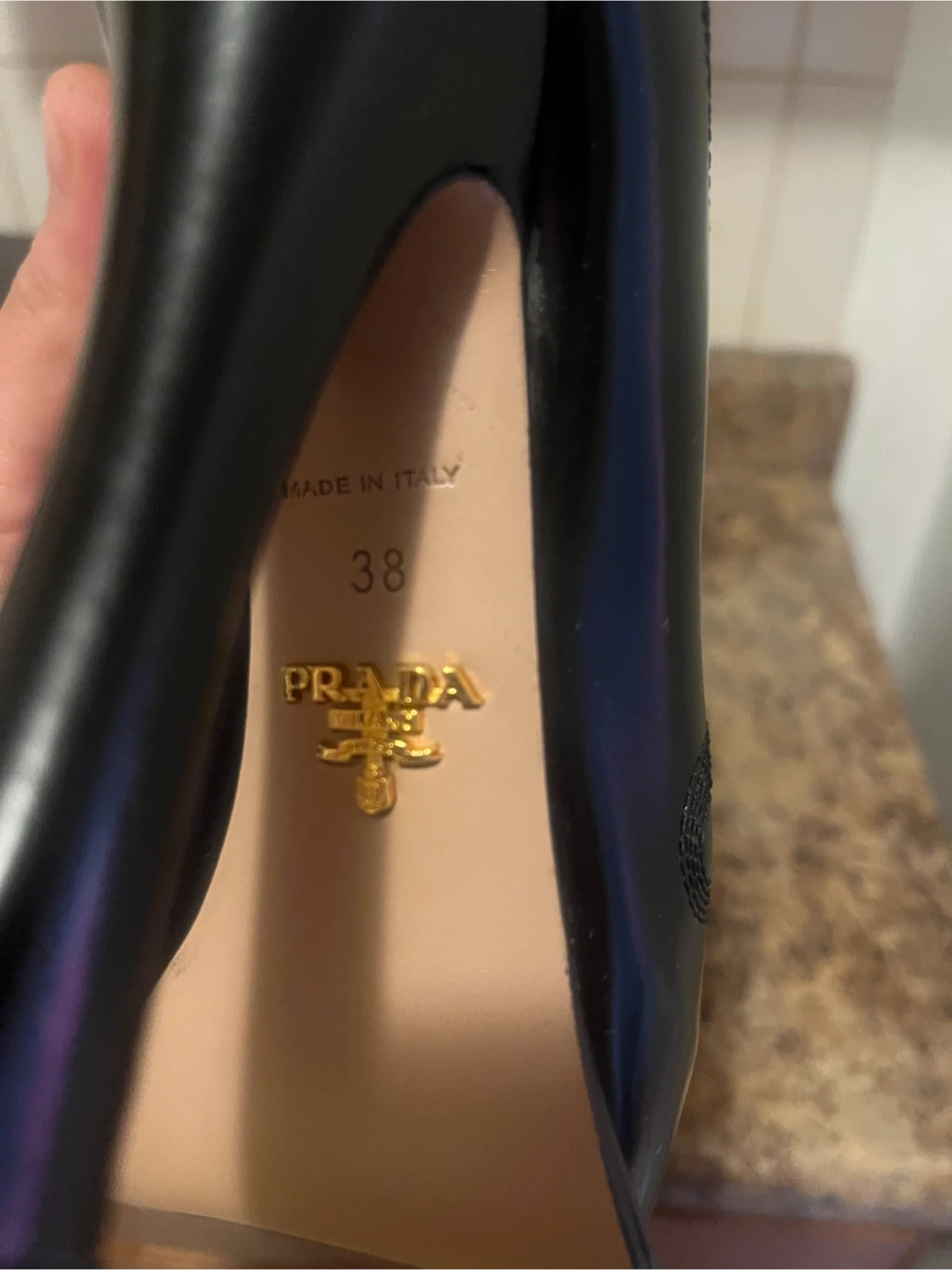 Prada Black Leather Ankle Boots - photo 5