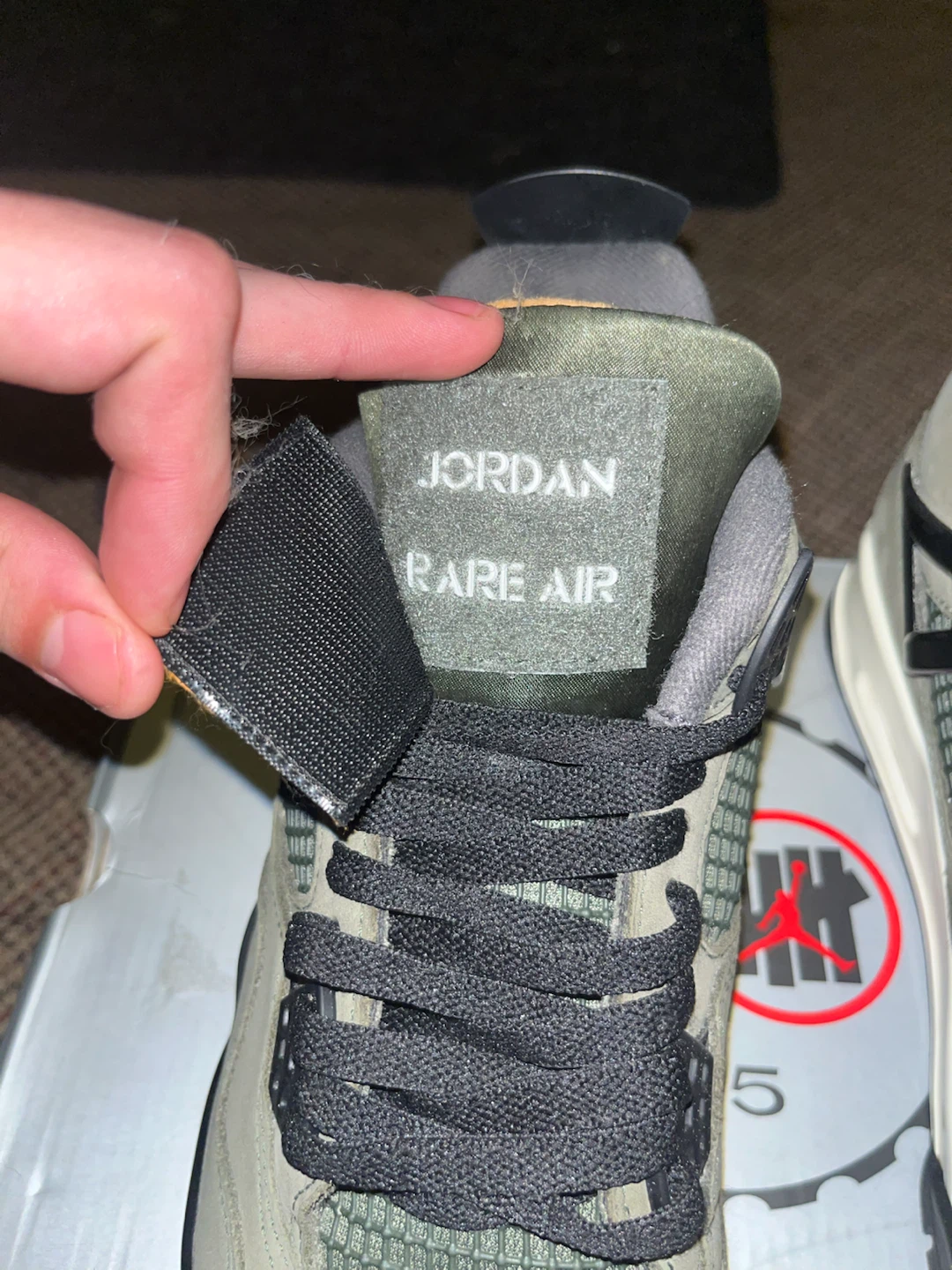 Jordan 4 Retro Undefeated "Rare Air" - photo 5