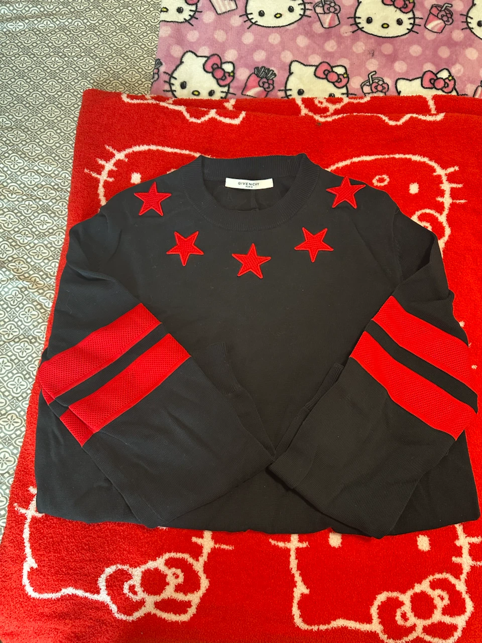 Givenchy Star Appliqué Rugby Polo Shirt - photo 3