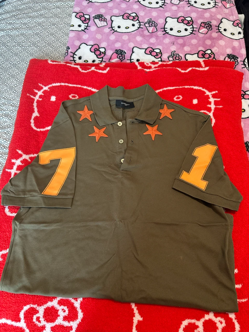 Givenchy Star Appliqué Rugby Polo Shirt - photo 4