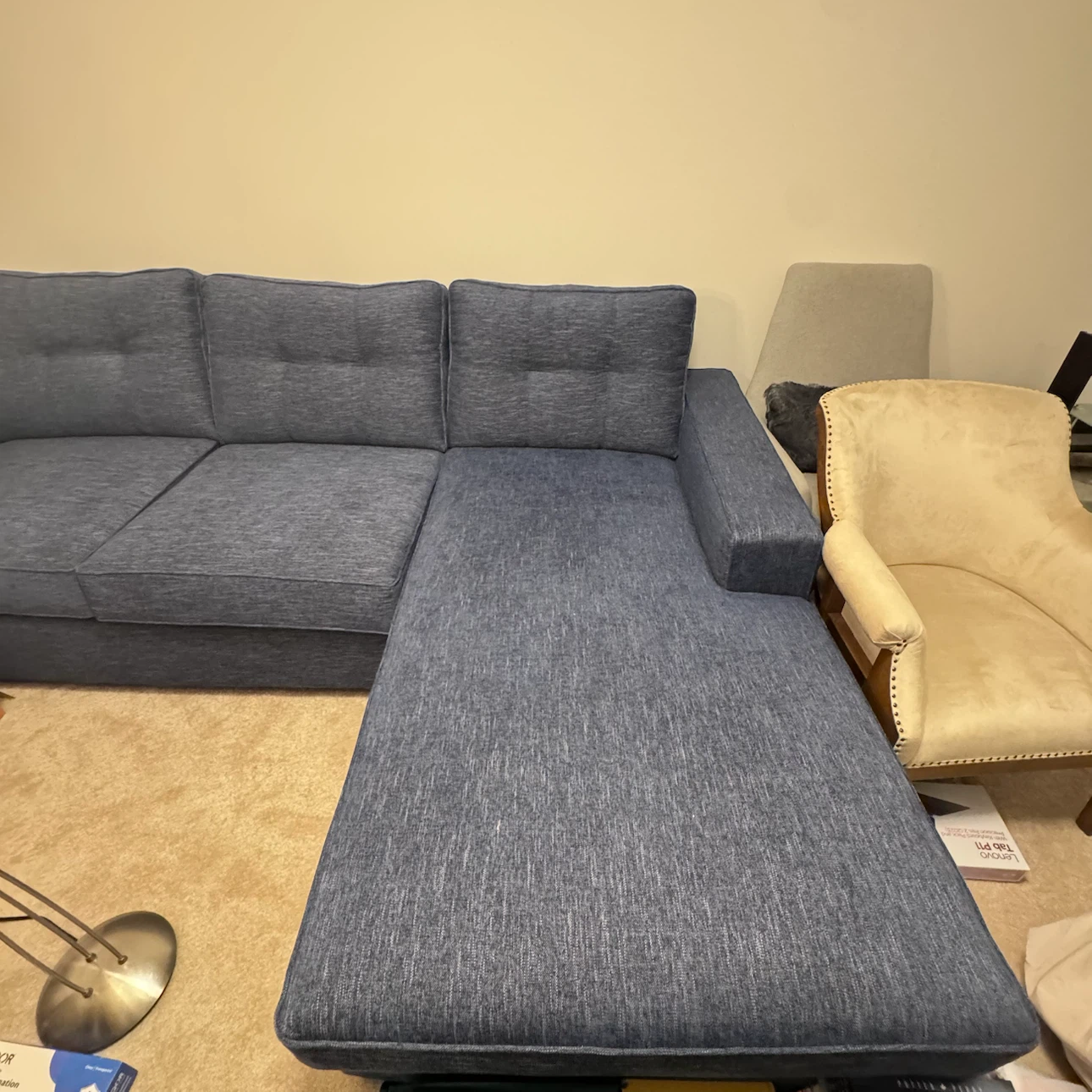 Blue Sectional Sofa