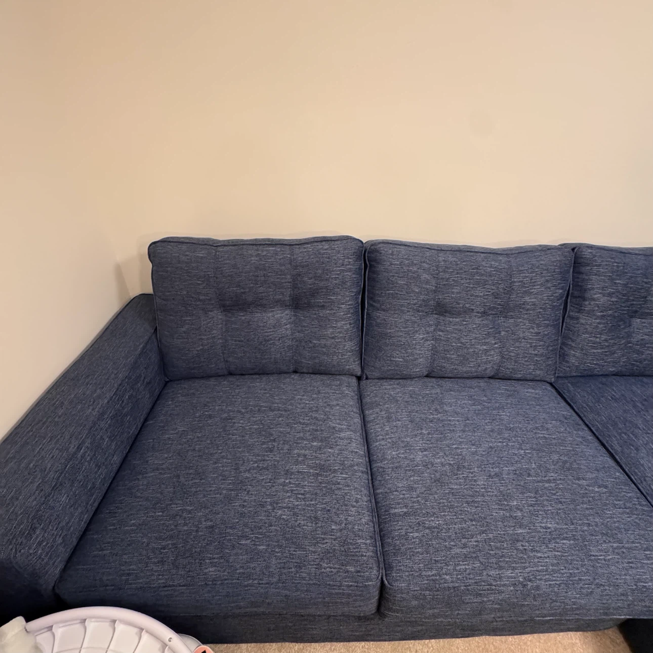 Blue Sectional Sofa - photo 2
