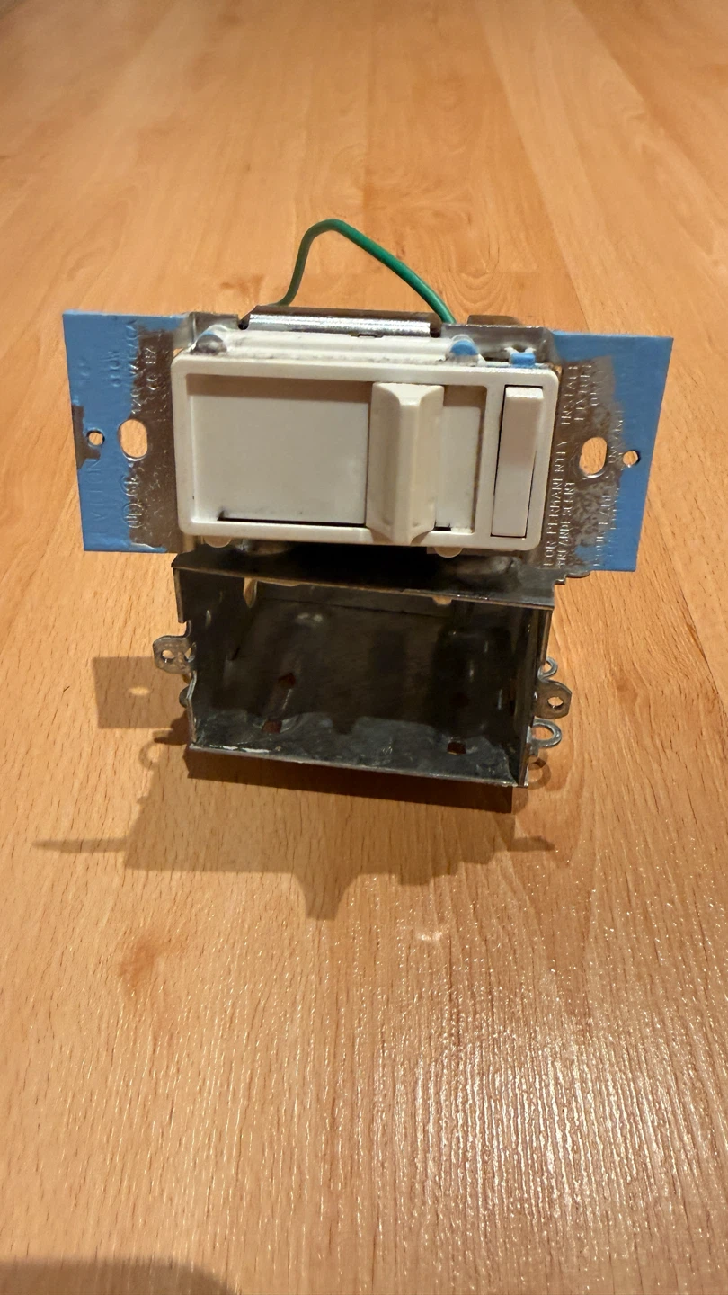 Light Dimmer Switch with Wall Plate