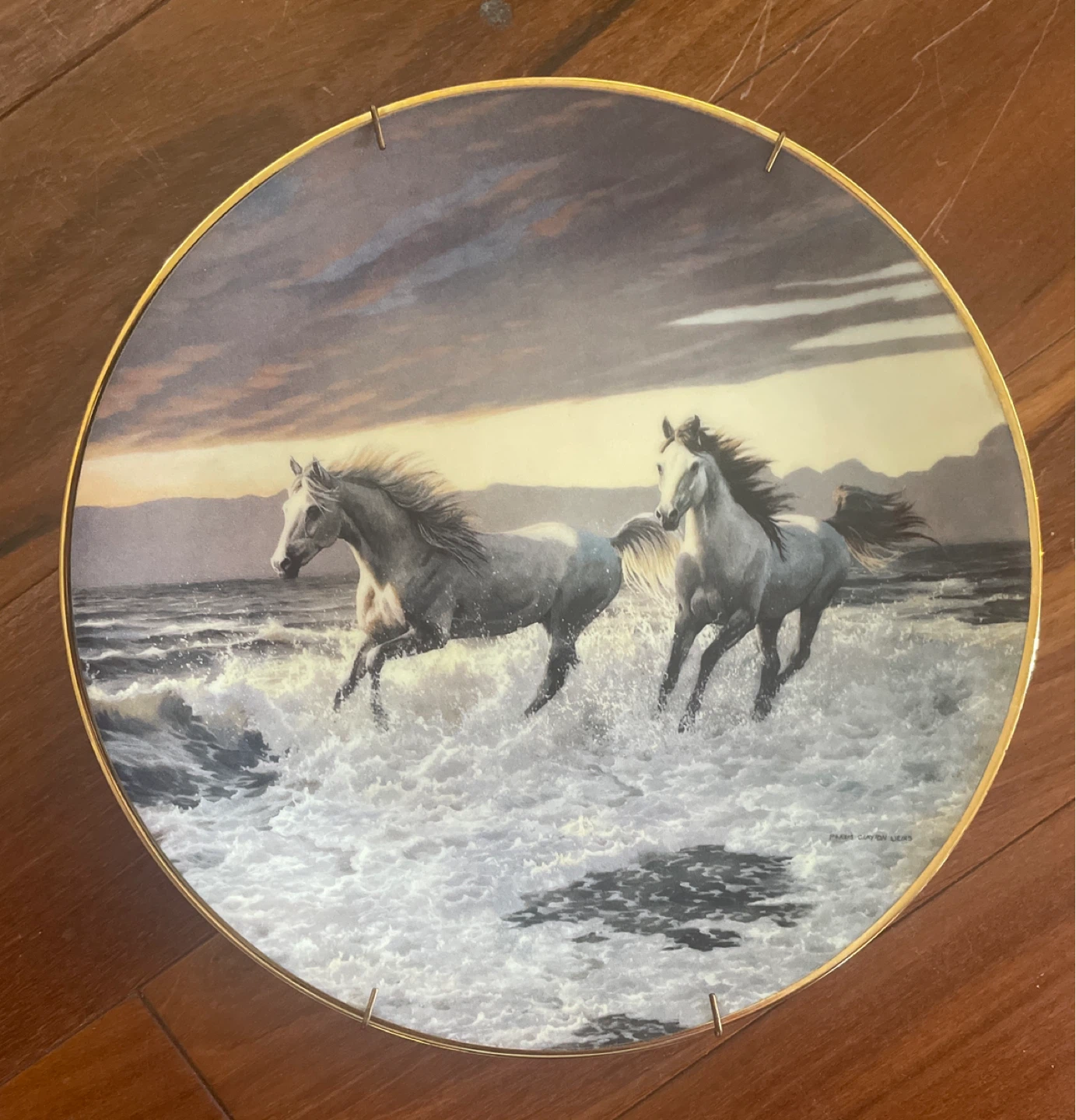 The Bradford Exchange Wild Hearts Plate