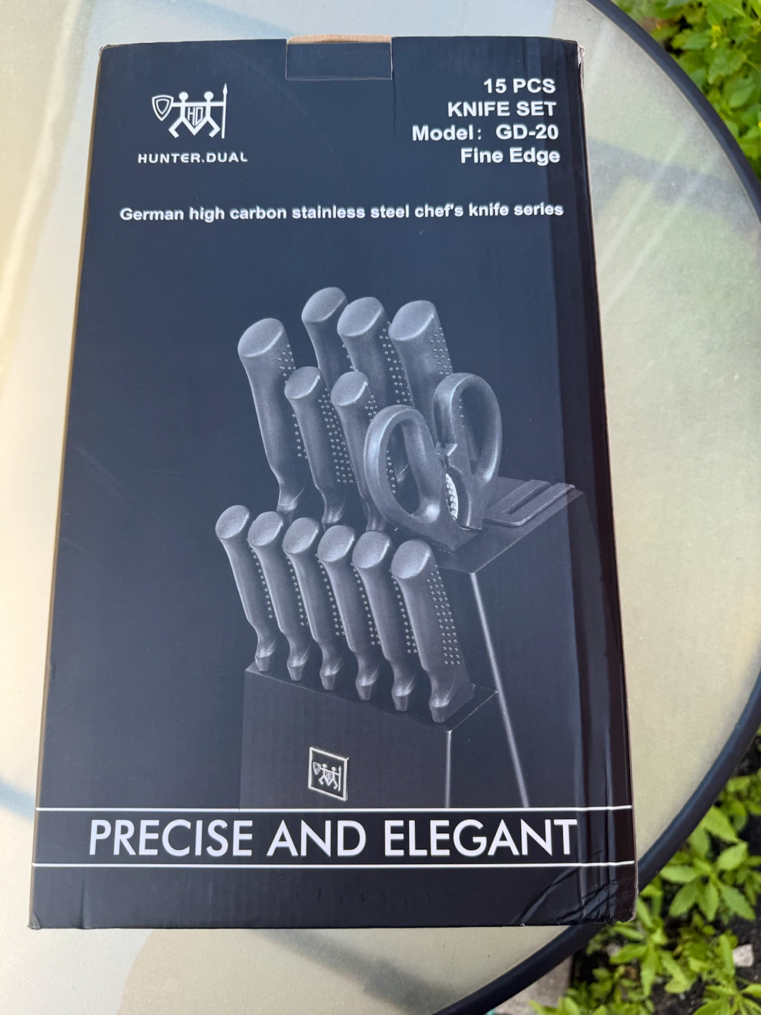 Hunter.Dual 15 Piece Knife Set GD-20