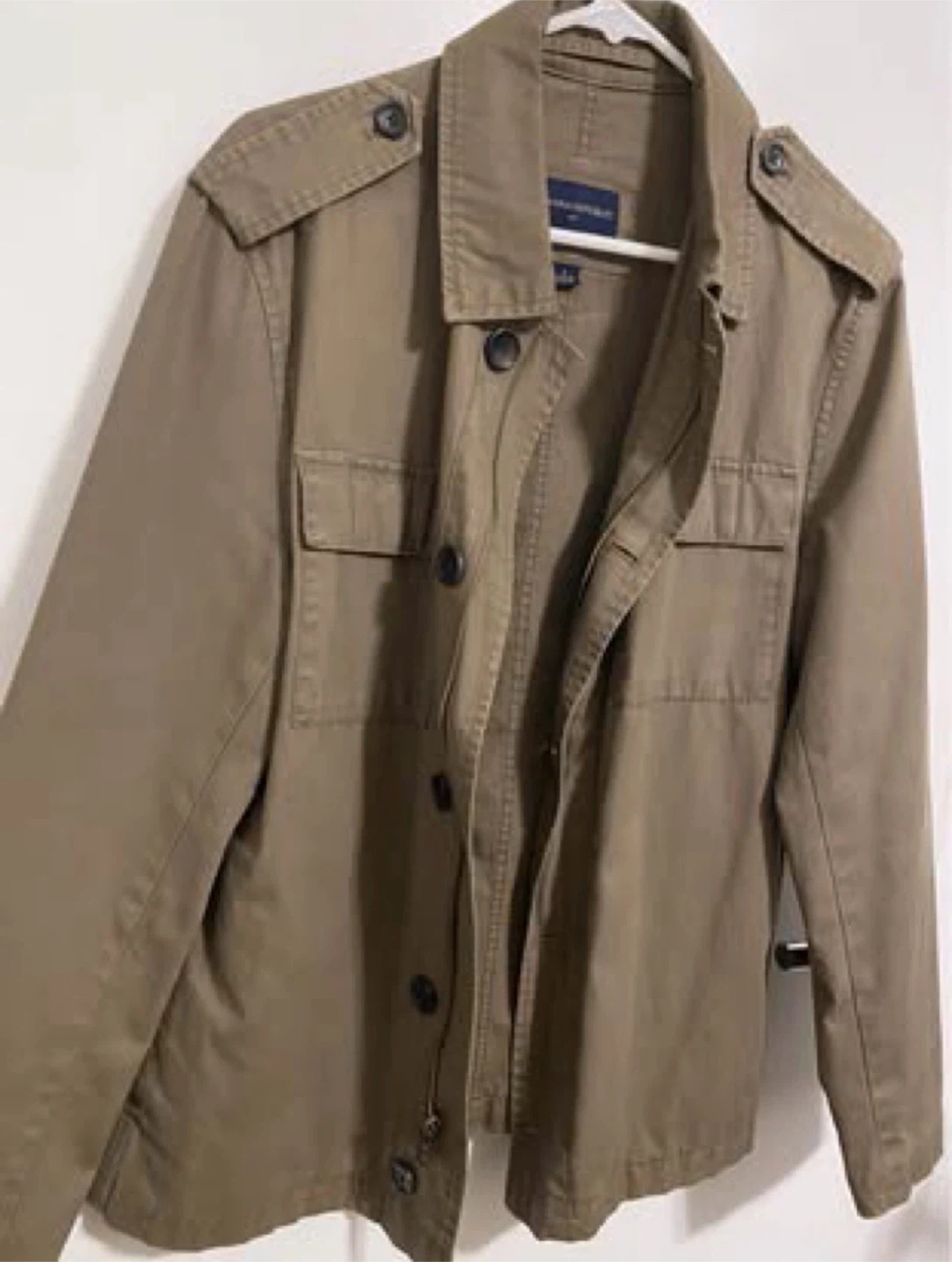 Banana Republic Men's Olive Green Utility Jacket - Size Small - photo 2