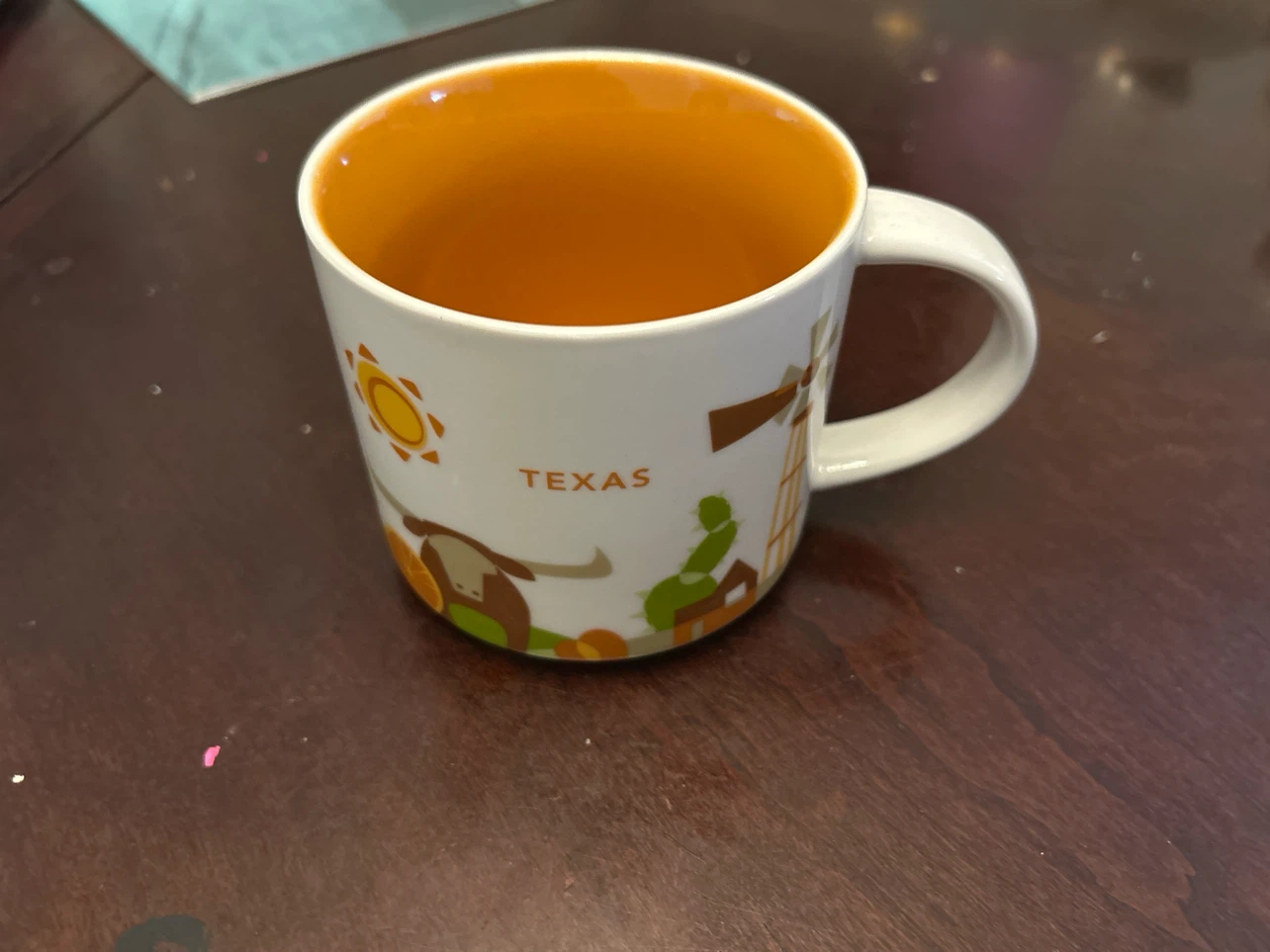 Starbucks You Are Here Collection Texas Mug