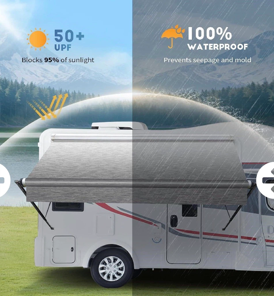 Premium Vinyl RV Awning Fabric Replacement - photo 3
