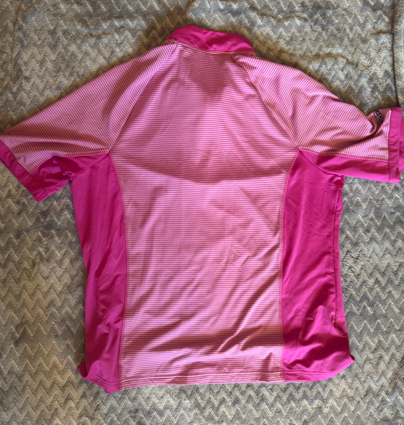 Skechers Go Golf Women's XL Pink Striped tshirt - photo 3