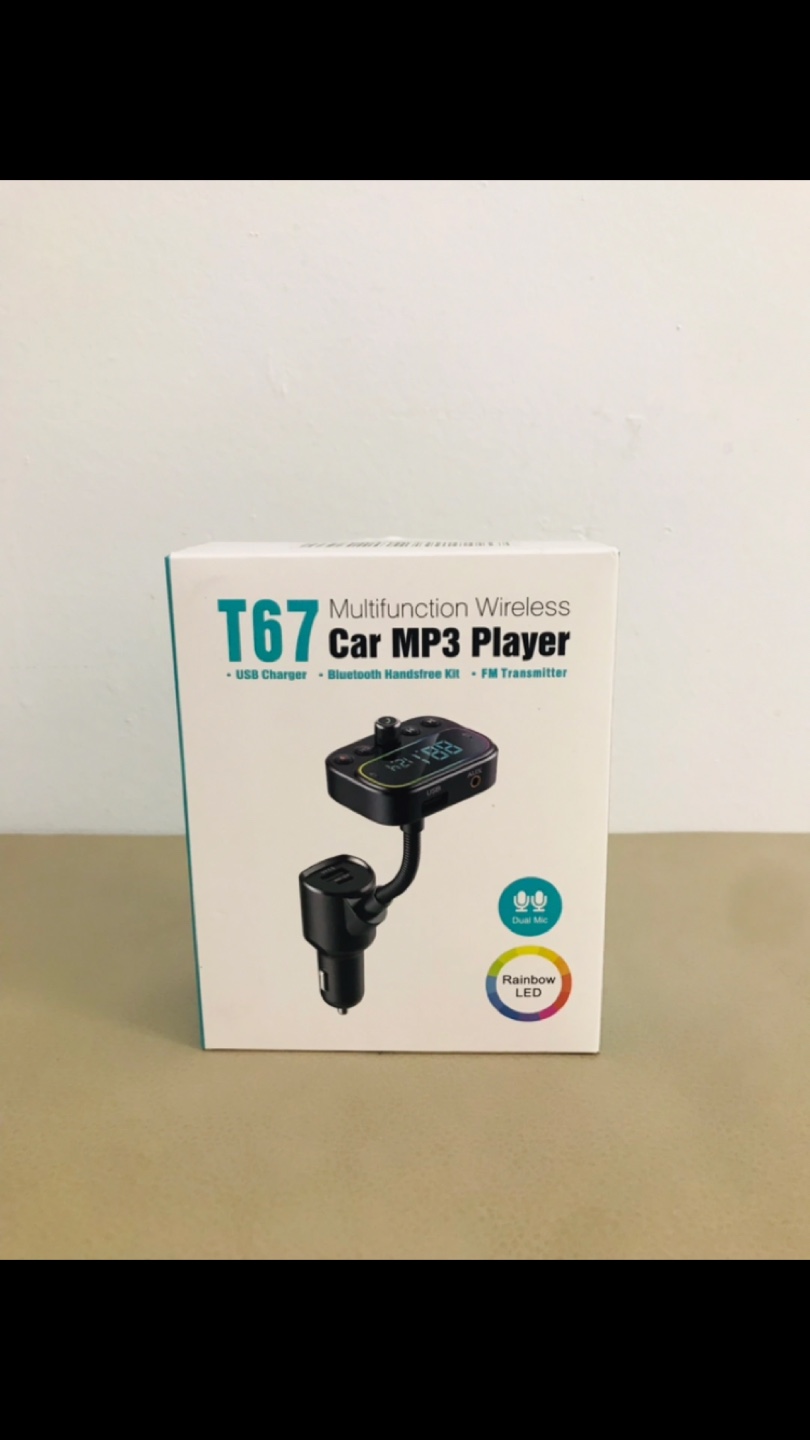 T67 Multifunction Wireless Car MP3 Player