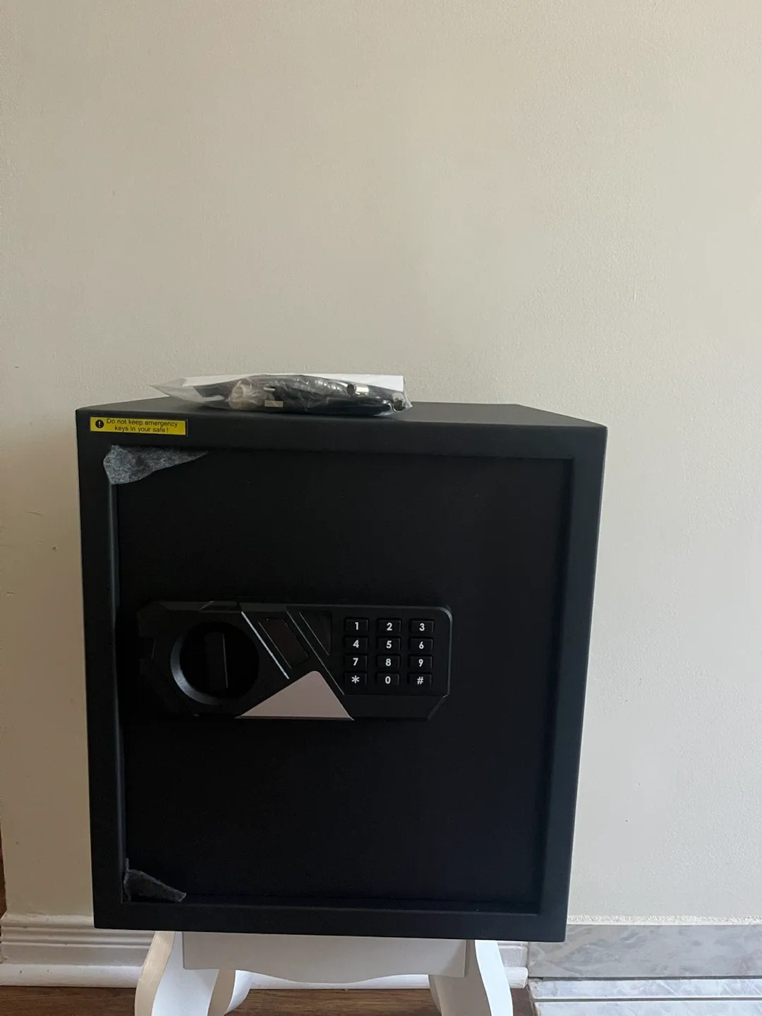 Black Digital Safe Box
