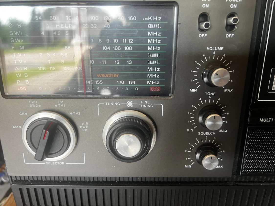 Worldstar MG-6001 Multi-Band Receiver Radio