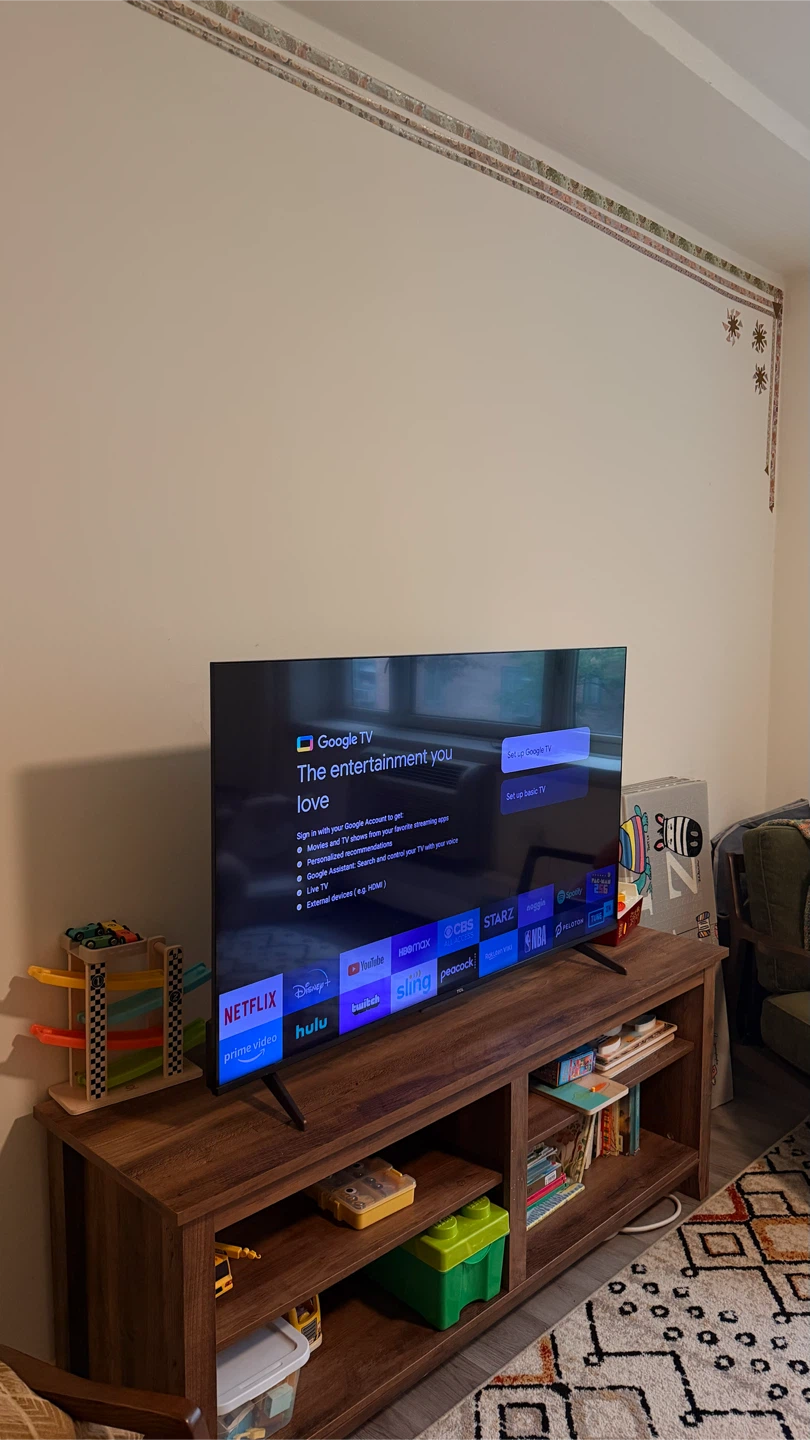 TCL 50” Class 5-Series 4K QLED Smart Google TV (Model: 50S546)