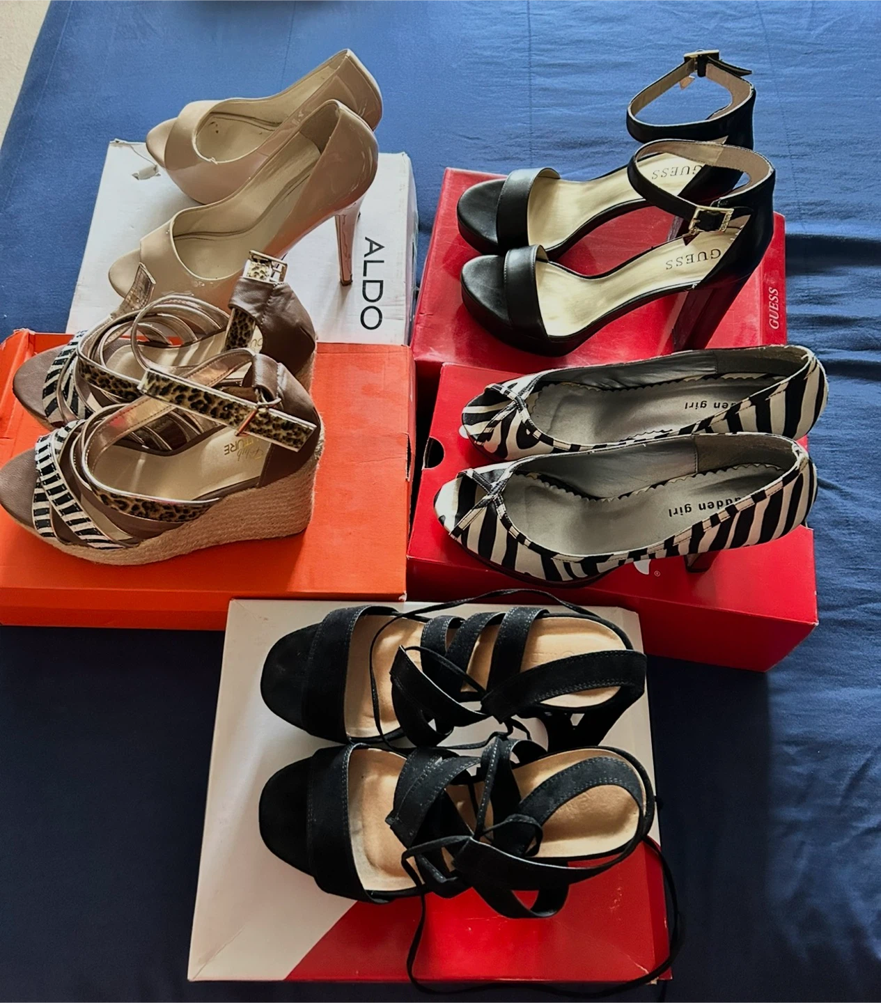 Women's Heels and Sandals Bundle - Guess, Aldo - photo 2