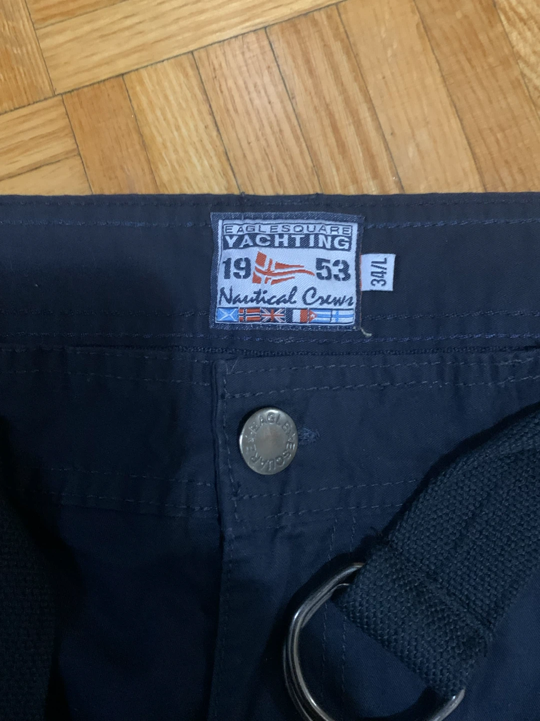 Eagle Square Yachting Nautical Crew Capris Navy Blue Size L - photo 2