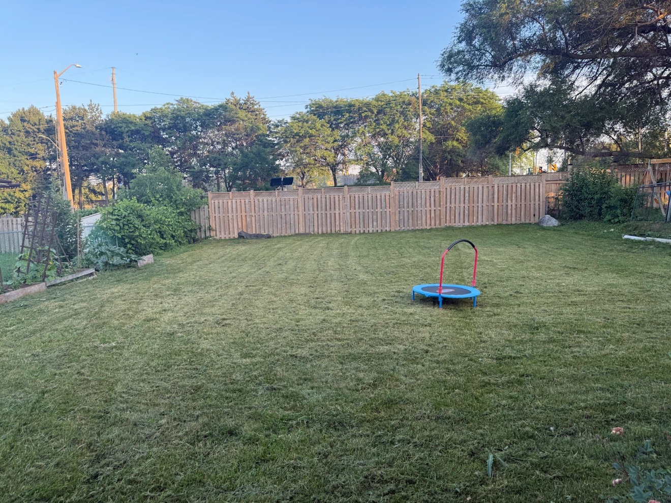 Mowing service.
