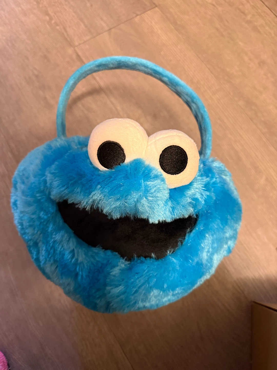 Cookie Monster Plush Candy Bucket