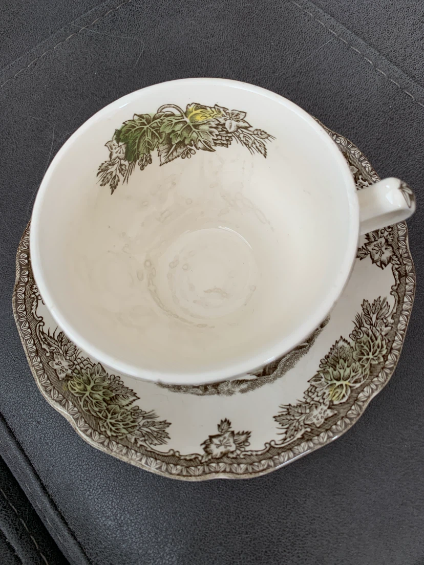 Johnson Bros. "The Ice House" Teacup and Saucer - photo 3