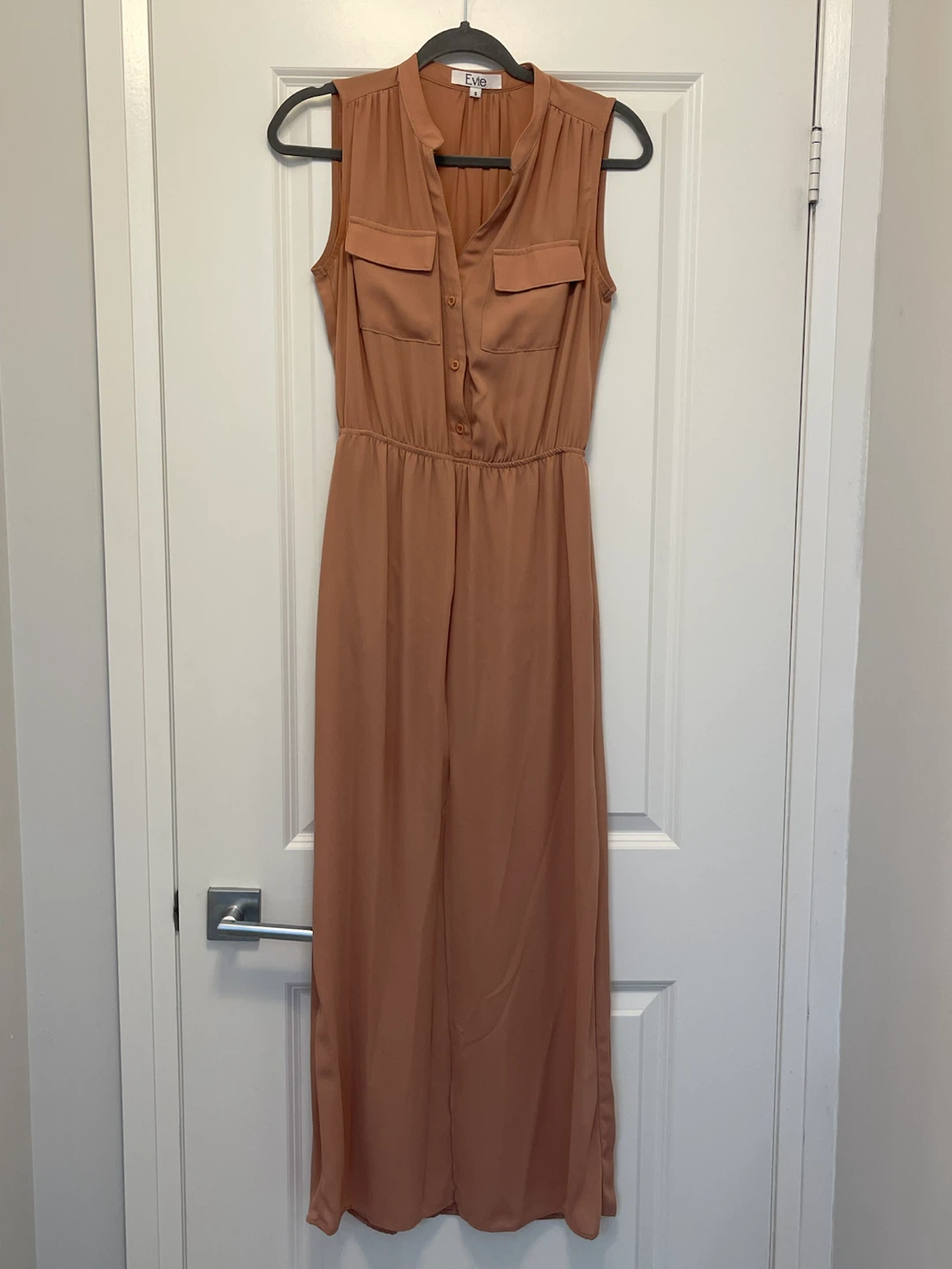 Maxi dress with front slit size small $10