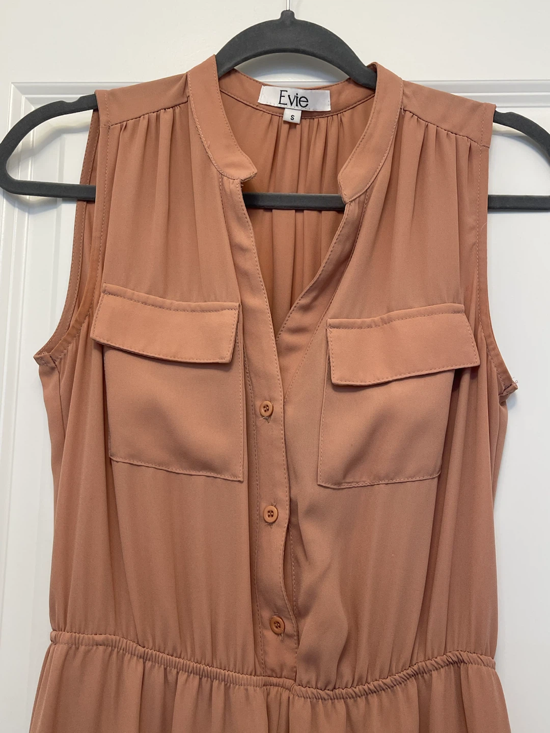 Maxi dress with front slit size small $10 - photo 3