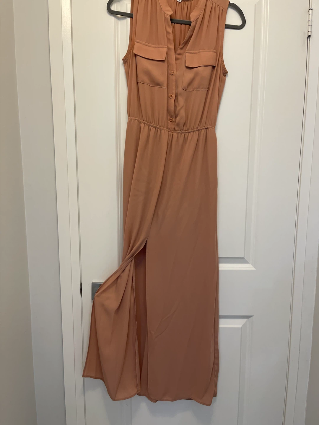 Maxi dress with front slit size small $10 - photo 5
