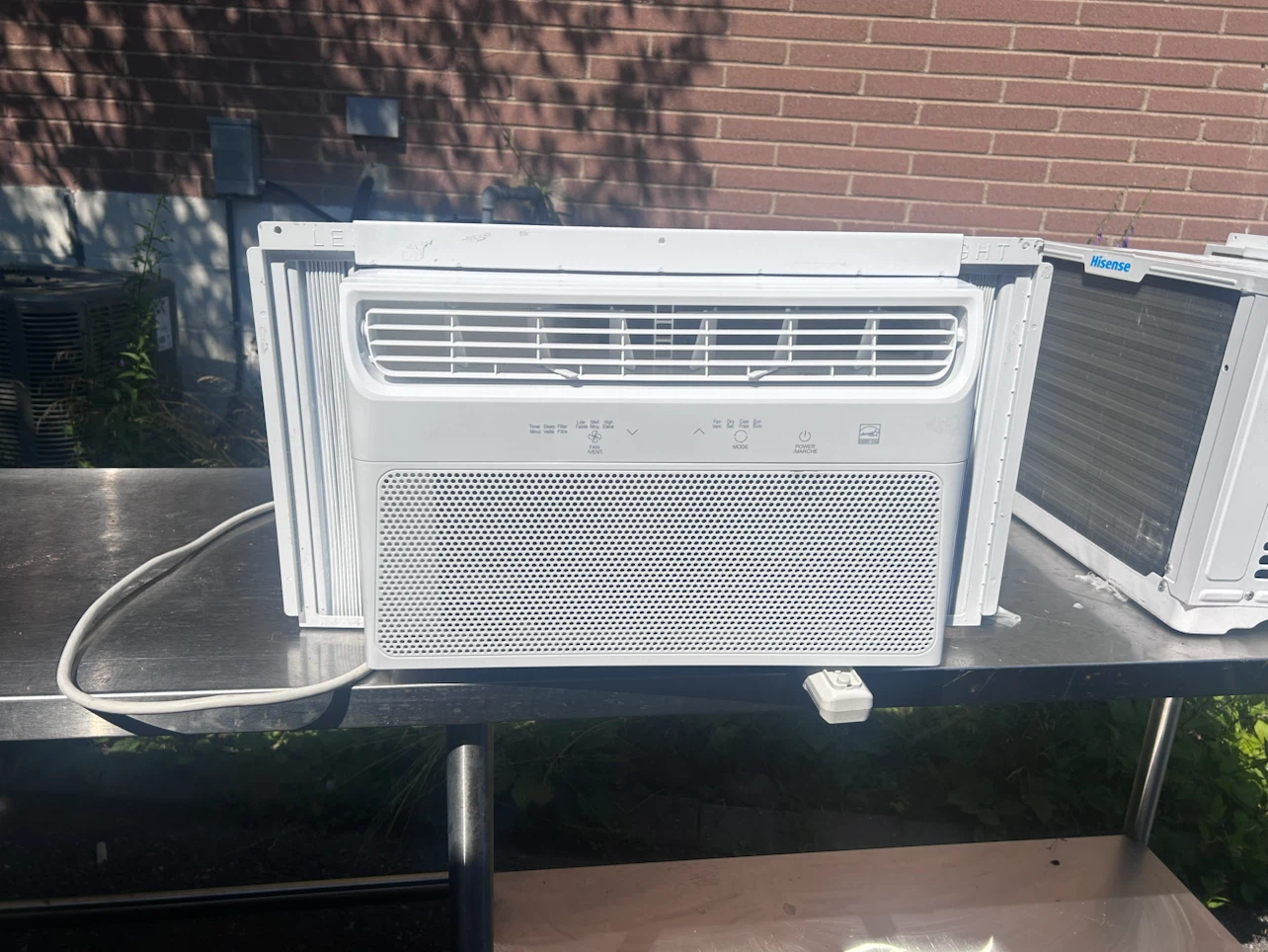 White Window Air Conditioner