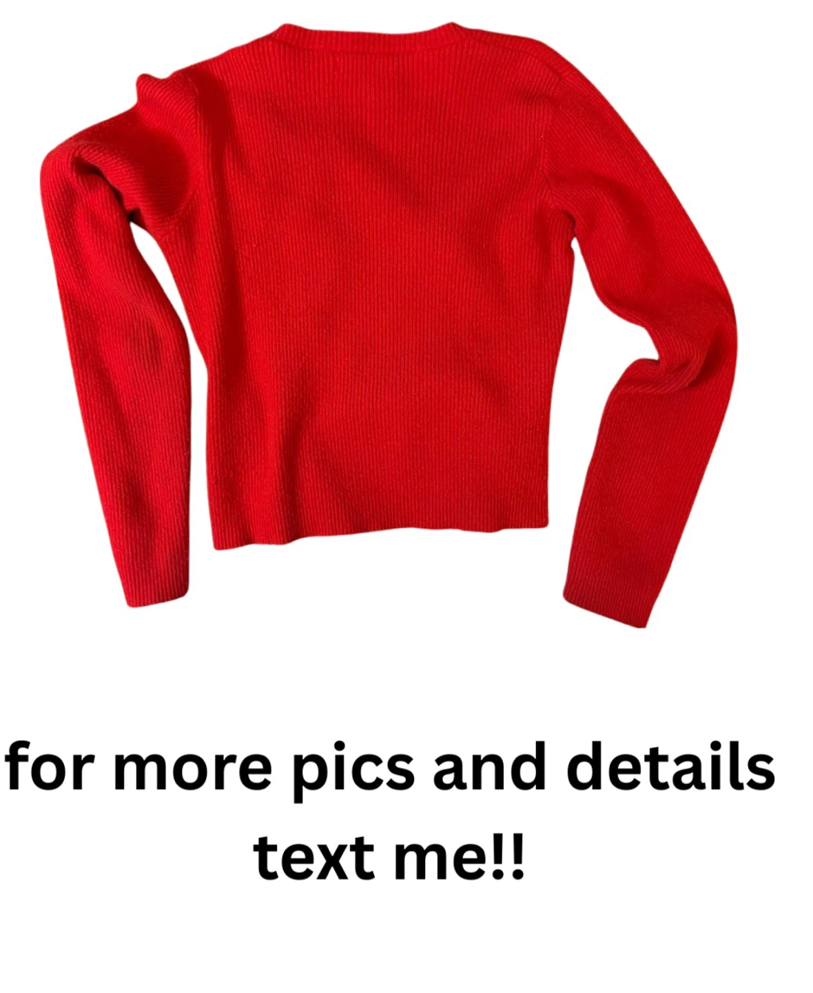 Long sleeve red shirt - photo 4