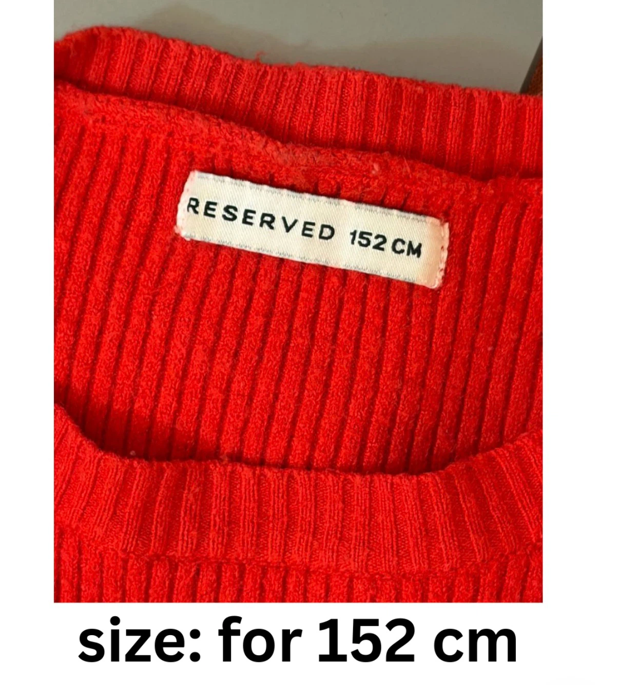 Long sleeve red shirt - photo 3