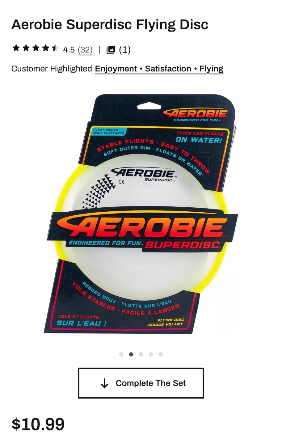 Aerobie Superdisc Flying Disc