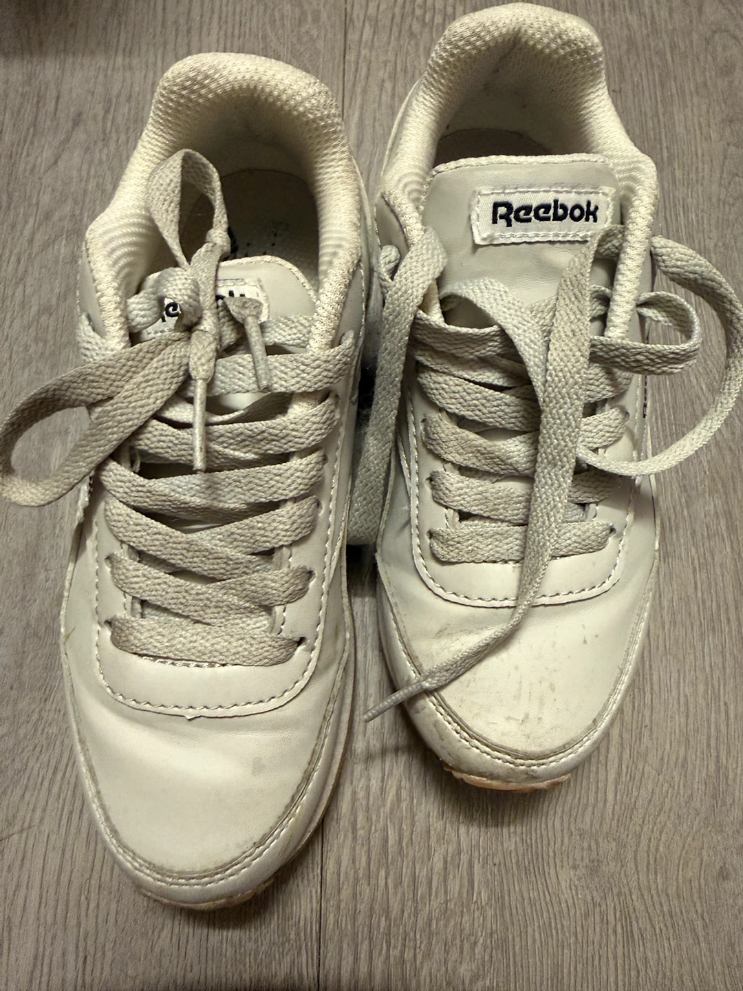 Reebok White Sneakers - Size 12