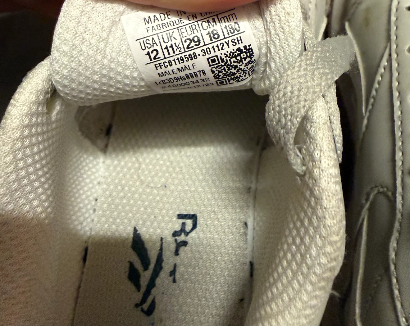 Reebok White Sneakers - Size 12 - photo 2