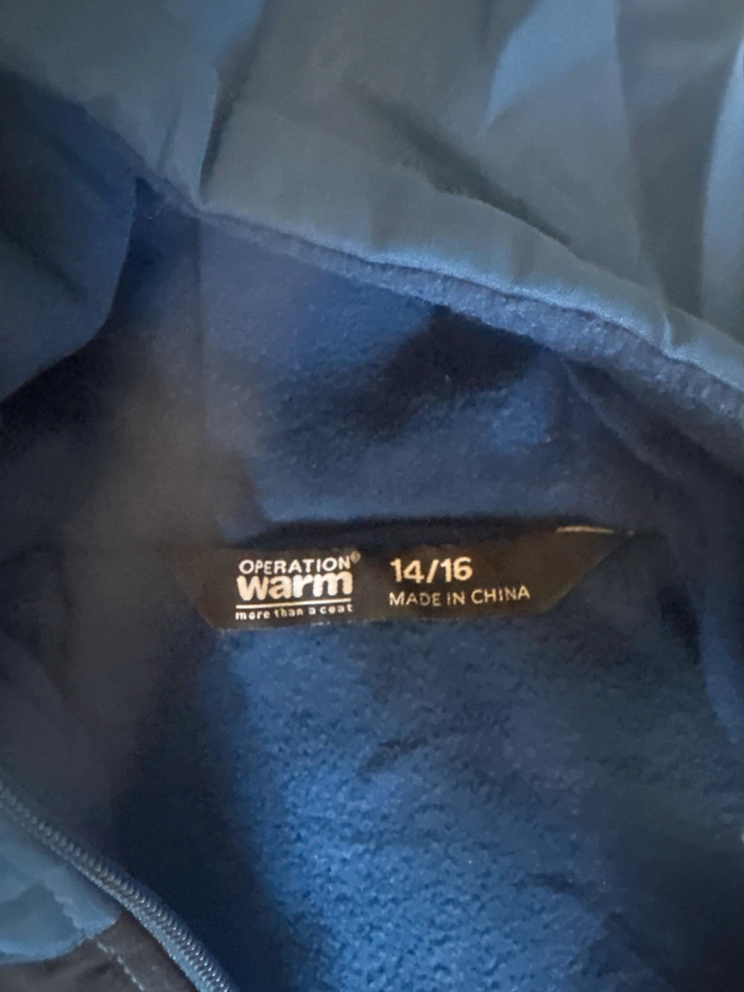 Operation Warm Blue Puffer Jacket 14/16 - photo 2