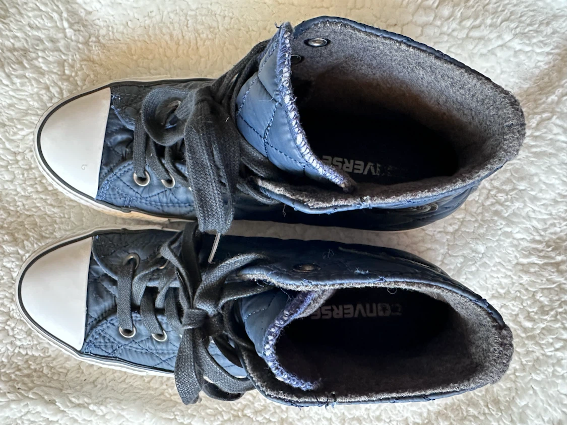 Converse All Star High Top Sneakers - Navy Blue - photo 2