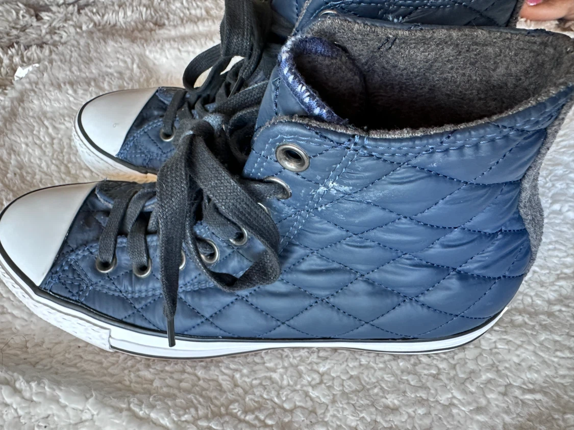 Converse All Star High Top Sneakers - Navy Blue - photo 3