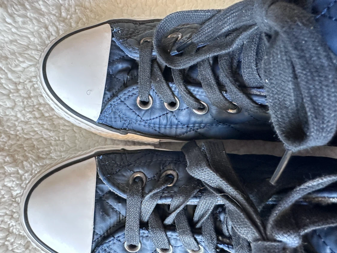 Converse All Star High Top Sneakers - Navy Blue - photo 4