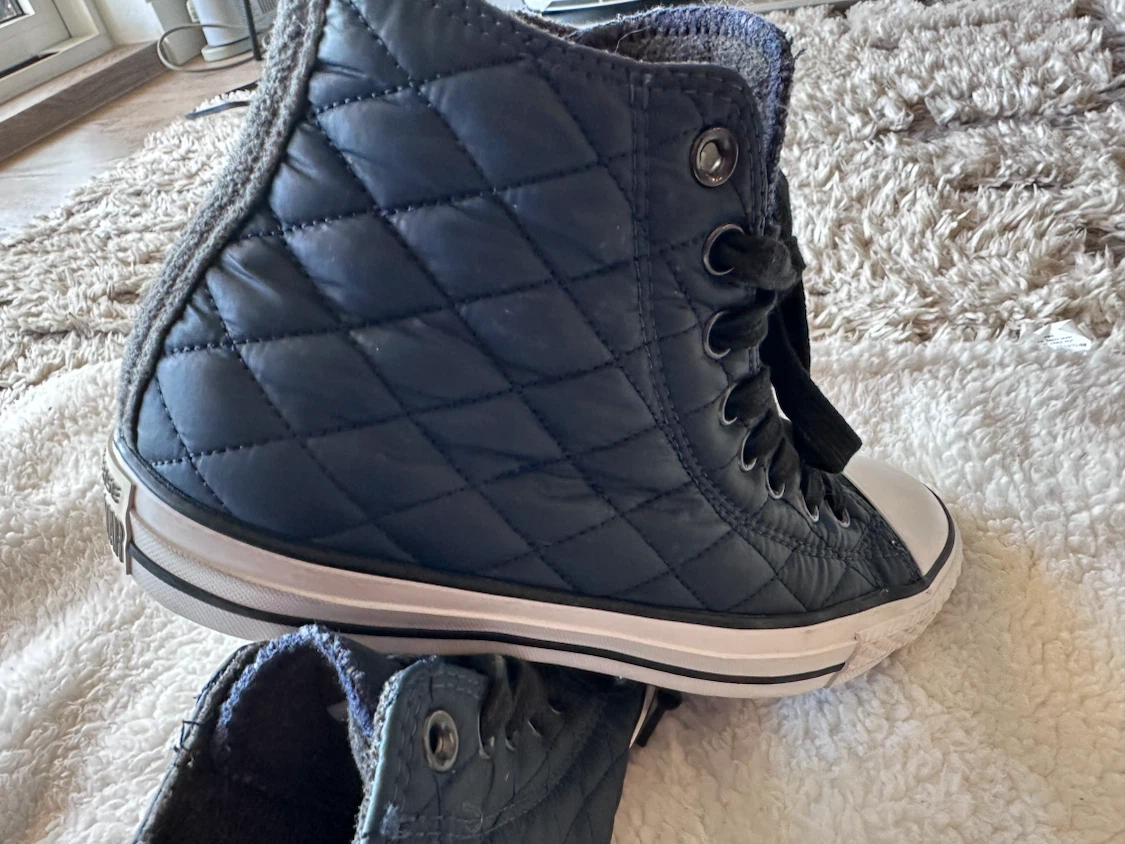 Converse All Star High Top Sneakers - Navy Blue - photo 5