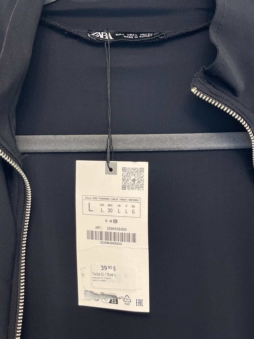Zara zip up brand new $10 - photo 3