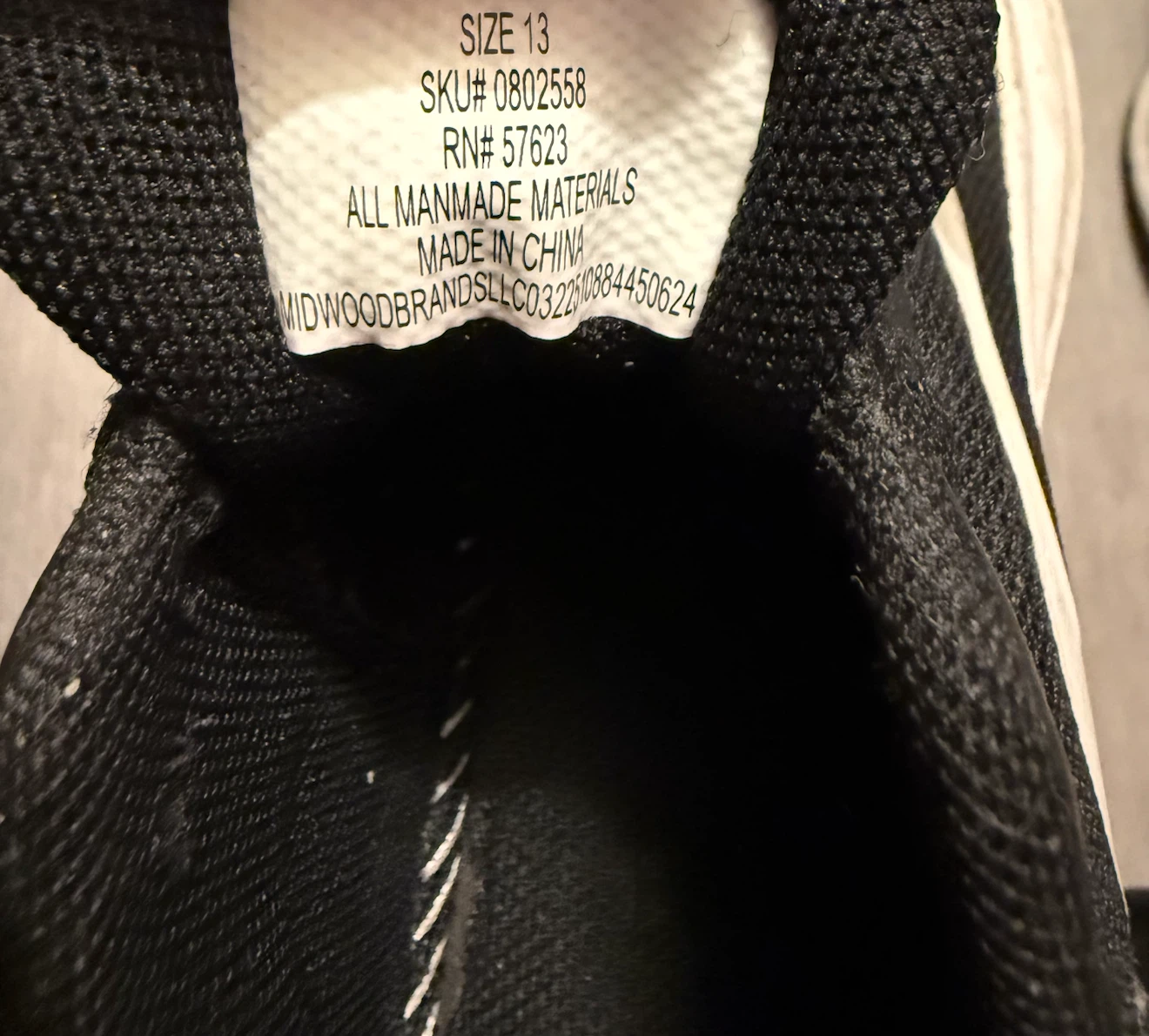 Black Athletic Shoes Size 13 - photo 2