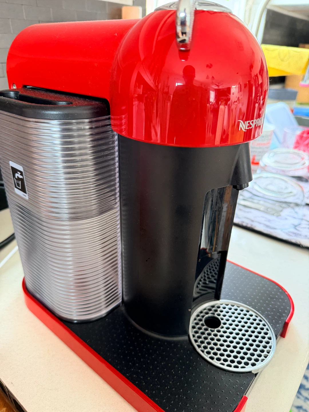Nespresso VertuoPlus Coffee Machine - Red