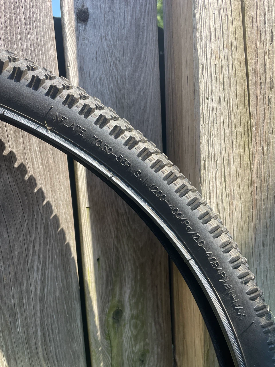 27.5 inch x 2.10 inch mountain bike tires, tubed. - photo 4