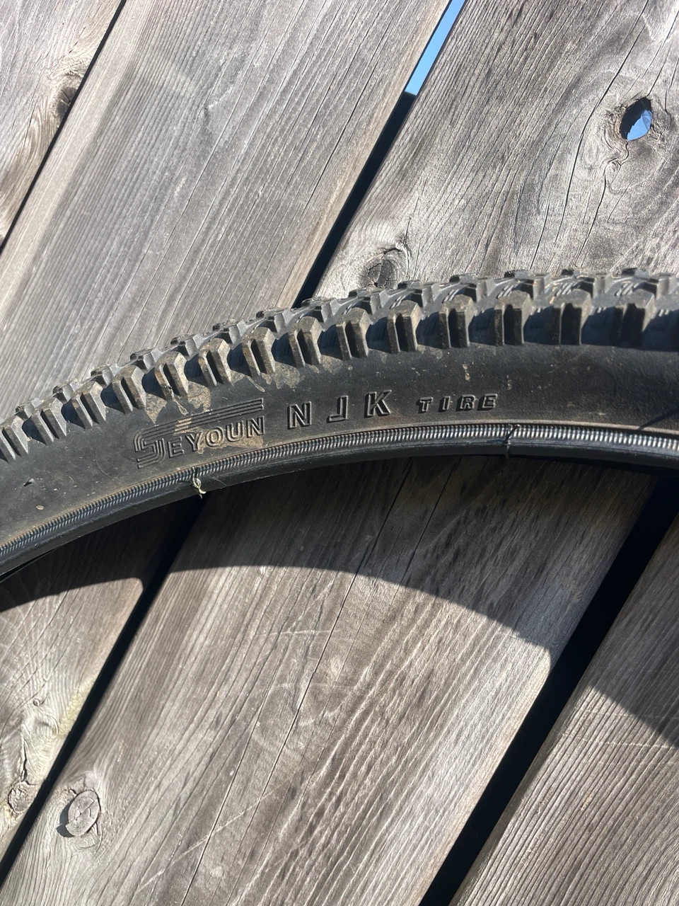 27.5 inch x 2.10 inch mountain bike tires, tubed. - photo 5
