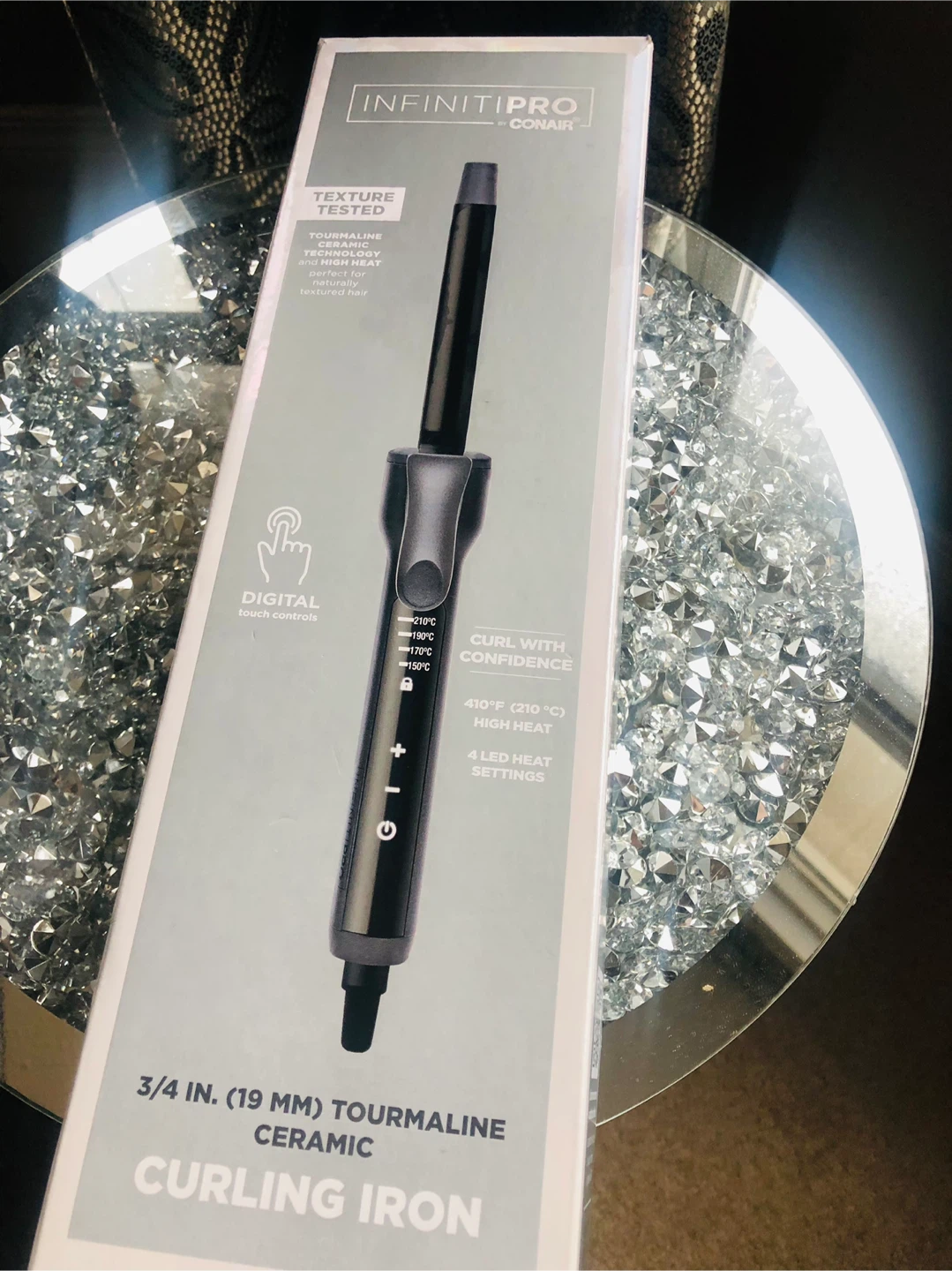 Conair InfinitiPro 3/4 Inch Tourmaline Ceramic Curling Iron