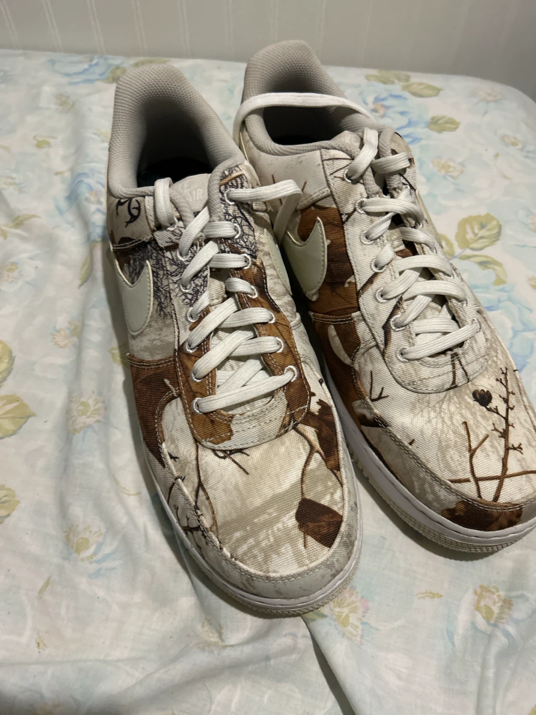Nike Air Force One RealTree White
