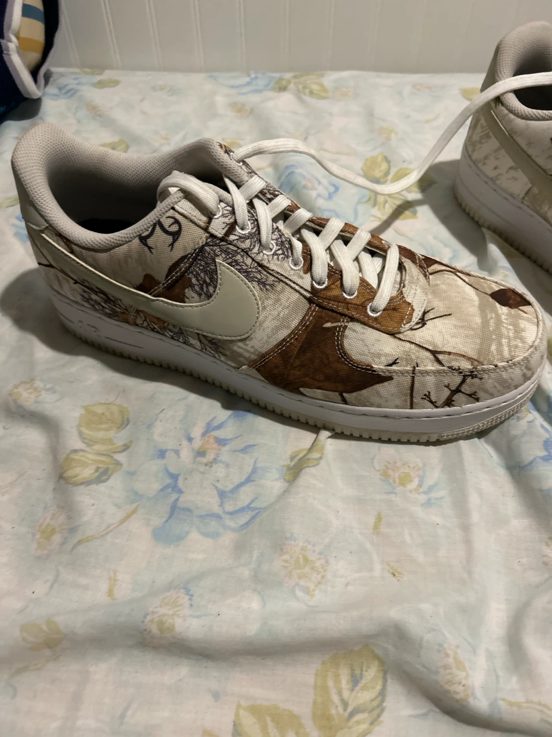 Nike Air Force One RealTree White - photo 2