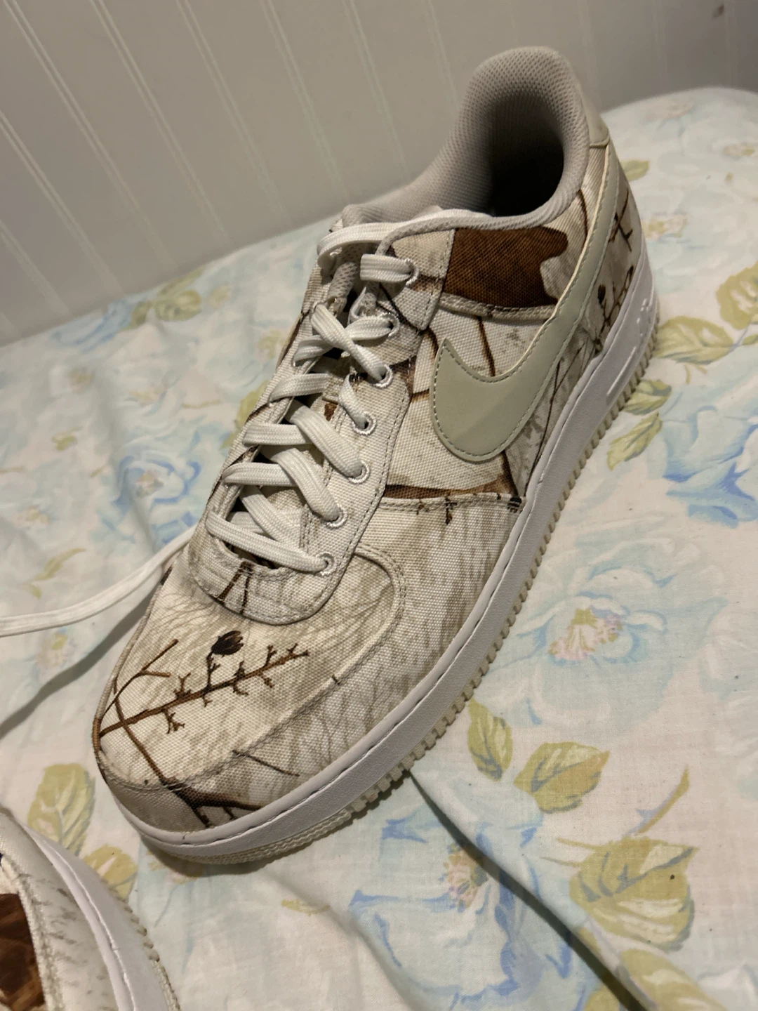 Nike Air Force One RealTree White - photo 3