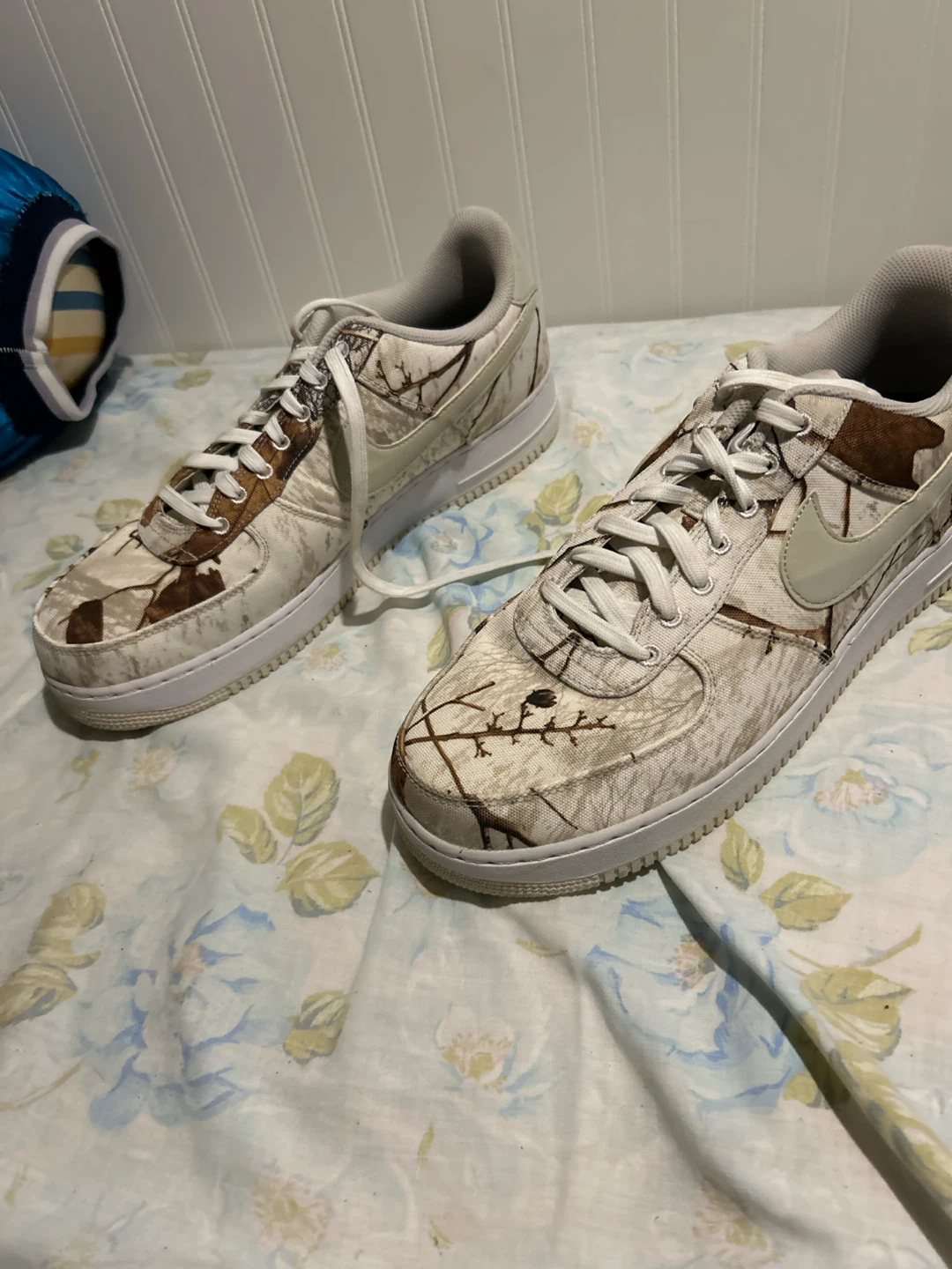 Nike Air Force One RealTree White - photo 4