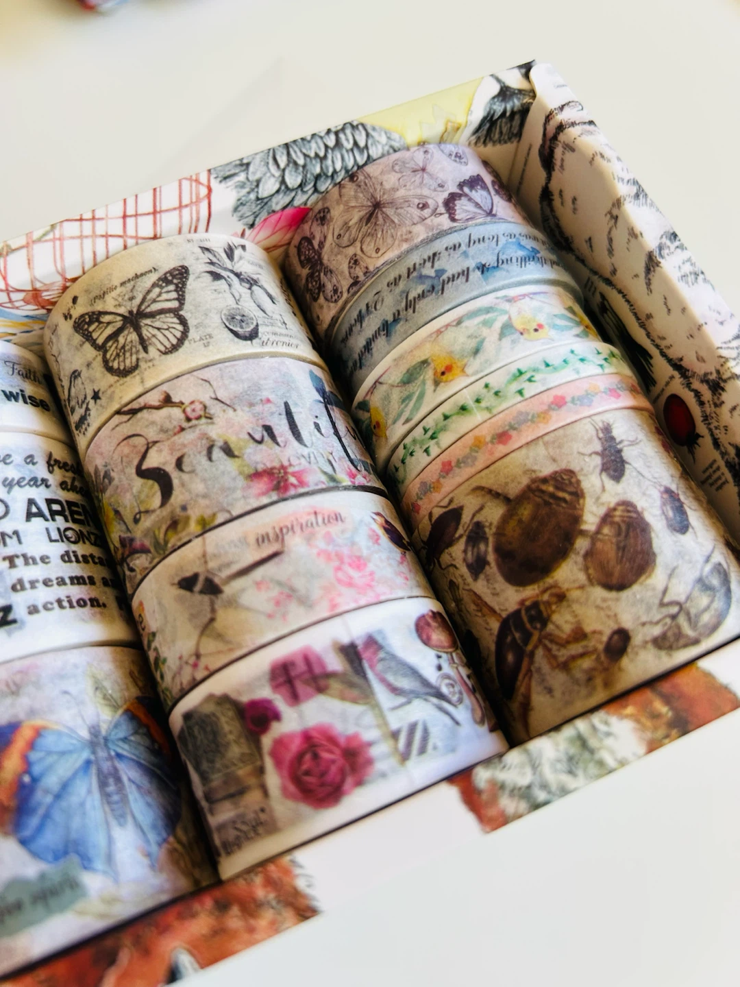 Animal world Washi-journaling - photo 2
